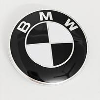 1/2 vnt. BMW E46 E90 F30 F10 F20 G20 E87 E63 E60 F01 F02 G14 74mm 82mm Automobilio priekinio dangčio emblema, bagažinės galinis ženklelis, logotipas Priedas 82mm1pc-74mm1pc juoda balta spalva