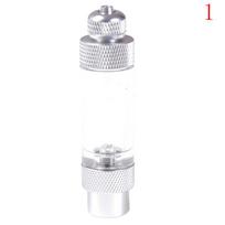1X Aquarium Check Valve-Regulator Diffuser Co2 Bubble Counter Single/Dual Head 1 white
