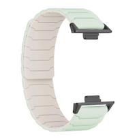 Magnetinis silikoninis dirželis Redmi Watch 6 5 Watch 4 Sportinis dirželis Mi Band 9Pro 8Pro Apyrankės Priedai Kvėpuojanti for Redmi Watch 6 gray