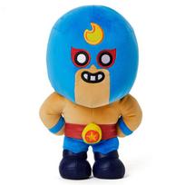 Brawl Stars pliušinė lėlė Leonas minkštas žaislas herojus veiksmo figūrėlė animacinis personažas Shelly Colt minkšta dovana 17*20* 21cm cm