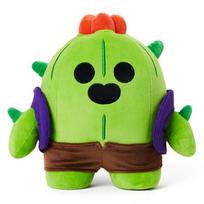 Brawl Stars pliušinė lėlė Leonas minkštas žaislas herojus veiksmo figūrėlė animacinis personažas Shelly Colt minkšta dovana 17*20* 21cm cm