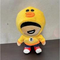 Brawl Stars pliušinė lėlė Leonas minkštas žaislas herojus veiksmo figūrėlė animacinis personažas Shelly Colt minkšta dovana 17*20* 21cm cm