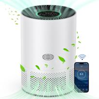 Xiaomi naminių gyvūnų oro valytuvas namų alergijoms, naminių gyvūnų plaukams miegamajame, padengia iki 360 ft² 3 viename filtras su HEPA, pašalina dulkes, dūmus, kvapus 100V-127V US Plug