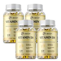 Vitamin D3 5000 IU (125 mcg) 120 Softgels — Bone Health, Immune Support, Daily Wellness 120*4
