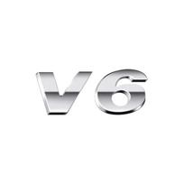 Ratlankių gaubteliai 1 vnt. Chromuoti 3D ABS PASSAT TSI TDI V6 V8 Raidės Automobilio Galinės Uodegos Bagažinės Šoninis Sparnas wp4 Ženklelis Logotipas Emblema Volkswagen B white