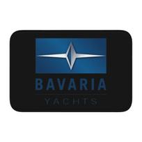 Bavaria Yachts Blue Silver Logo Doormat Antiwear Carpet Rug Kitchen Entrance Home Floor Mat for Living room Footpad Mats 40x60 cm blue