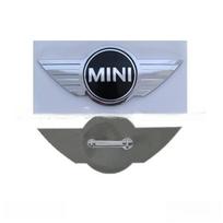 Automobilio grotelių priekinis galinis logotipas Automobilio emblema Lipdukas Aksesuaras Mini Works Cooper F54 F55 F56 F57 F60 R50 R52 R53 R55 R56 R57 R