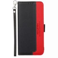 Flip Case for Samsung Galaxy A54 5G, KHAZNEH RFID, Dual Color, Black