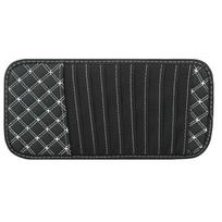 Anti-Lost Car CD Holder Bag Pouch Auto DVD Leather Clips Wallet Car Disc Storage Case  Car balta