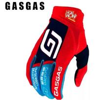 Gas New Outdoor Cross-Country Motorcycle Mountain Bike Red and Blue Gloves Wear-Resistant Breathable Frisbee Gloves XL red