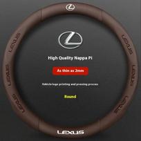 Automobilio anglies pluošto odos vairo apdangalas, skirtas Lexus F Sport ES200 ES300 RX300 LS500h GS300 IS300 CT200h NX300 UX300 LX570 GX black