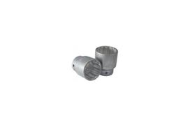 Forsage Lizdo raktas F-56933, 33mm, 3/4", CrV, 12-punktas, kvadratas su anga