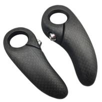MTB Pilno Karbono Buliaus Rago Rankenos: Užfiksuojamas 3K pynimas ir ergonomiškas atramas smūgiams sugerti Matte gray