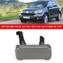 54716-SWA-A82ZA Shifter Lock Cover Shift Lever Cap Fit HONDA CRV 2007-2009 black