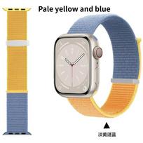 Nylon Loop Strap For Apple Watch Series11 Band 46mm 45mm 44mm 41mm 42mm 40mm 38mm Correa Bracelet For IWatch Ultra3 49mm 10 9 8 7 6 SE 5 Smart Belt Series11 46mm orange