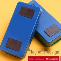 Didelis magnetinis baltos lentos ir juodos lentos trintukas, skirtas naudoti klasėje, konferencijų salėje ir kaip vaikų piešimo lenta Magnetic Eraser [Set of 2]