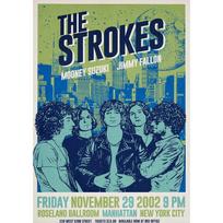 Amerikiečių Garsi Rokgrupių The Strokes Plakatai Roko Muzikos Albumų Spaudiniai Drobės Tapyba Sienų Menas Paveikslai Namų Miegamojo Klubo Dekoras 30X40cm Unframed