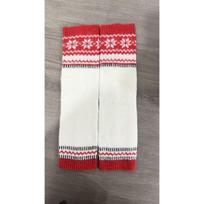 Fell Island vilnos pūkuotos kojinės ir batai moterims rudeniui ir žiemai, retro stiliaus, stori ir šilti, sniego batų kojų apdangalai 1 pair raudona