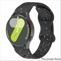 Silikoninė apyrankė Samsung Galaxy Watch 7 FE 6 4 Classic 5 pro 44mm 40mm 43mm 47mm 45mm Apyrankė Galaxy Watch 6 7 Dirželis Galaxy 6 Clasic 47mm juoda