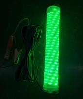 12V LED GREEN UNDERWATER SUBMERSIBLE NIGHT FISHING LIGHT Crappie Shad Squid balta