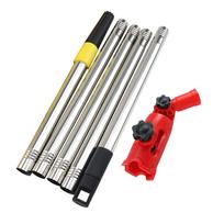 Multi-Angle Paint Brush Extender Retractable Paint Roller Extension Pole Telescopic Rod Paint Edger Tool for High Ceilings