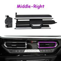 F40 F44 G20 G26 G29 G01 G02 Car Dashboard Middle Air Conditioner AC Vent Outlet Grill Repair Kit For BMW 1 2 3 4 Z4 X3 X4 Series Middle Right black