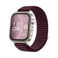 Laikrodžio dirželis Elastingas nailoninis riešo dirželis Vienspalvis minkštas pralaidus kvėpuoti Pakeičiamas laikrodžio dirželis skirtas Huawei WATCH Fit3/Fit4/Fit4 Pro gray