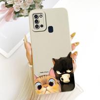 Atsparus smūgiams dėklas Samsung Galaxy A21S dėklui SM-A217F SM-A217M Populiarus gėlėtas minkšto silikono telefono dėklas Galaxy A21s A 21s Funda Samsung A21S
