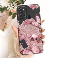 Atsparus smūgiams dėklas Samsung Galaxy A21S dėklui SM-A217F SM-A217M Populiarus gėlėtas minkšto silikono telefono dėklas Galaxy A21s A 21s Funda Samsung A21S black