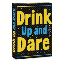 Drink Up and Dare Party Board Game Cards – Fun Social Drinking Game for Family Gatherings, Friends Gatherings & Team Building United States yellow