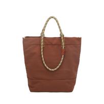 Fashion Solid Color Nylon Versatile Tote Bags Work Purse Stylish Simple Top-Handle Bags Large Elegant Casual Youth Shoulder Bag oranžinė