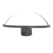 Forklift Rearview Mirror Wide Angle Semicircular Convex Adjustable Rear View Mirror Replacement Stainless steel