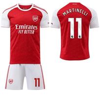 25/26 Arsenal Namų No.11 Futbolo Marškinėliai L red