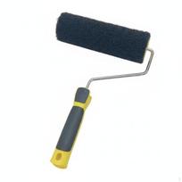 Putty Roller Heavy Duty Nylon Fiber Brush Wear Resistant 9IN 9IN black