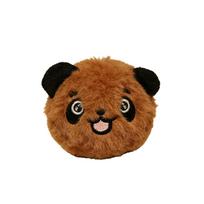 Plush Bouncing Ball With Sound, Tennis Ball With High Elasticity, Teeth Grinding, Small And Medium-sized Dog Toy Ball, Pet One Size ruda
