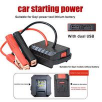 Automobilio ličio baterijos keitiklis įkroviklis spaustukas automatinis uždegimo žiebtuvėlis paleidimo įrenginys Makita stiprintuvo laido adapteriui avarinis maitinimas pasidaryk pats įrankiai 3