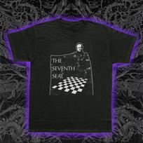 The Seventh Seal T-Shirt Ingmar Bergman Classic Film Death Chess Art Tee Unisex T-Shirt M black