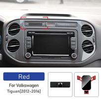 Automobilinis mobiliojo telefono laikiklis, laipsniškai besisukantis, GPS specialus laikiklis, atraminė konstrukcija Volkswagen VW Tiguan 2012 2013 2014 2015 2016 priedams Option 3