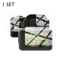 For GOPRO MISSION 1/1Pro Tempered Film For Screen Lens Front Screen Protector Lens Protector Anti-scratch Accessories Set gray