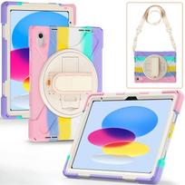 Shockproof Case For iPad A16 11th Generation 10.9 iPad 10th Gen A3354 A3355 A3356 A2757 A2777 A2696 360Rotating Stand Cover iPad 2025 A16-11th