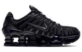 Nike Shox TL Juodi Metaliniai Hematito Atsitiktiniai Batai Moteriški Žemi Juodi AR3566-002 44.5 black