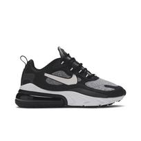 Nike Womens Air Max 270 React 'Black' (women's sizes) Black / Vast Grey-Off Noir-Black Running Shoes AT6174 001 36.0 gray