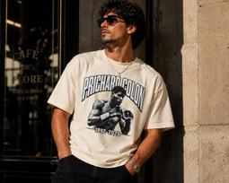 Prichard Colon Boxing Portrait T-shirt | 1992-2026 Memorial 120 white