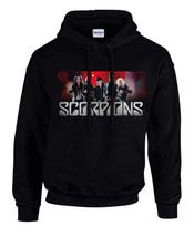 SCORPIONS Roko Grupė Roko Muzika Hoody su Gobtuvu Juoda - 3944 - SW S gray