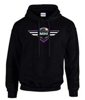Mini Cooper logotipas Automobilio gobtuvas su gobtuvu Juodas -3540 -SW XXXL black