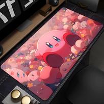 Mouse Pad PC Accessories Keyboard Pad Office Desk Mat Anti Slip Mousepad Large Gaming Mats Rubber Cartoon K-Kirbys Extended Pad 30cmx60cm brown