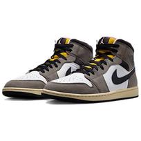 Jordan Air Jordan 1 Neslystantys Atsparūs dilimui Vidutinio aukščio Senoviniai krepšinio bateliai Vyriški Pilki HQ2011-100 47.5 gray