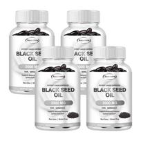 Xemenry Black Seed Oil 2000 mg 120-capsule instant-release softgels - Cold-pressed extraction, boosts immunity. 120*4
