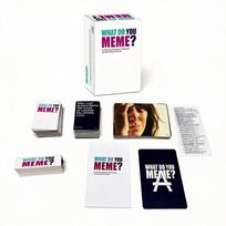 What Do You Meme? Party Card Game (English Version) - Create Hilarious Memes with Friends for Game Nights 0163 black