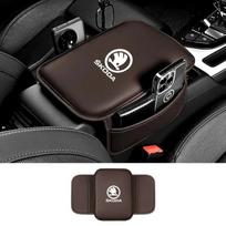 Automobilio centrinės konsolės porankio pagalvėlė, porankio dangtelis, atminties putų priedai Skoda Octavia A5 A7 A2 Rapid Fabia Superb Kodiaq For Skoda